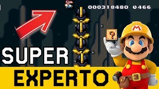 NADA PUEDE SALIR MAL   SUPER EXPERTO NO SKIP  Super Mario Maker  ZetaSSJ [upl. by Dnob]