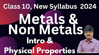 Metals amp Non Metals Physical Properties Class 10 New Syllabus 2024 physicsconceptsbyalisir [upl. by Enelime]