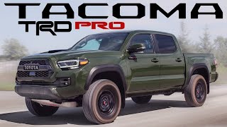 Now The BEST Midsize Truck 2020 Toyota Tacoma TRD PRO Review [upl. by Anavoj]