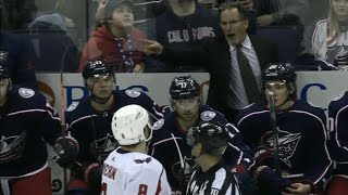 Ovechkin and Tortorella shouting match after Calvert ejection [upl. by Rim962]