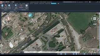 Como geolocalizar en autocad  Como insertar un mapa de google earth [upl. by Greenes]