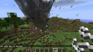 Minecraft Tornado Gun [upl. by Novonod]