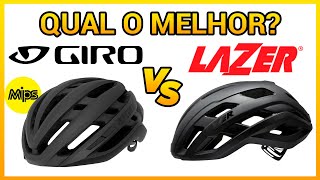 Análise GIRO Agilis Mips X Lazer Road Strada kineticore  Melhor capacete Premium [upl. by Ulla]