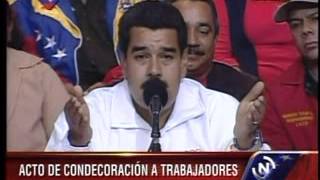 Presidente Maduro firmó decreto oficial del aumento del salario mínimo [upl. by Earvin]