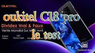 Oukitel C18 pro le test [upl. by Strage]