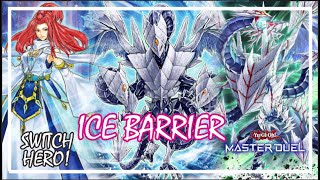 ICE BARRIER COMBO RANKED GAMEPLAY YuGiOh Masterduel masterduel icebarrier [upl. by Lorollas]