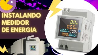 Instalando melhor medidor de energia wattimetro [upl. by Naesad325]