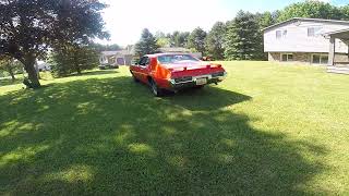 1969 Pontiac GTO Judge idle stock cam [upl. by Aicined]