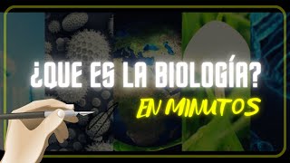 ¿QUE ES LA BIOLOGÍA en minutos [upl. by Sedlik]