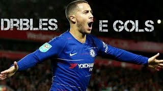 Hazard  Melhores Dribles amp Gols HD  Chelsea e Belgica  201718 [upl. by Hannaj558]