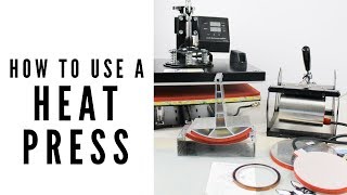 How to Use a Heat Press COZ 5 in 1 [upl. by Anim211]