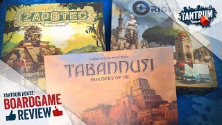 Comparison Tabannusi Zapotec amp Origins Board Games [upl. by Annaerb]