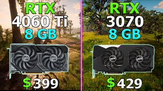 RTX 4060 Ti vs RTX 3070  Test in 10 Games  1440p [upl. by Dyche692]