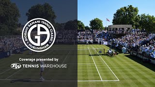 Djokovic vs Medvedev Khachanov vs Musetti Legends Doubles  Giorgio Armani Tennis Classic  Day 4 [upl. by Renrew]