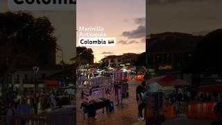 Atardecer desde el parque principal de Marinilla Antioquia Colombia 🇨🇴 mientrasvamosdecamino [upl. by Ylenaj809]