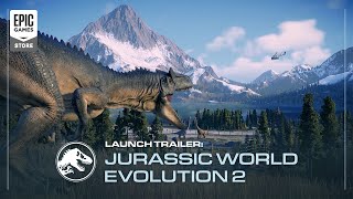 Jurassic World Evolution Connect to the Path Network [upl. by Ecyaj]