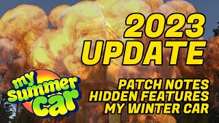 My Summer Car 2023  New Update Hidden Updates and My Winter Car Leak [upl. by Mert234]