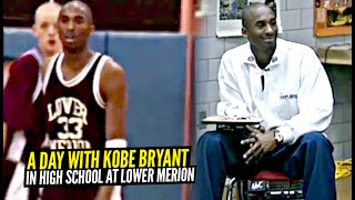 quotMy Name Is Kobe Bryant amp Im 17 Years Oldquot A Day w Kobe Bryant In High School amp In The Classroom [upl. by Ahsoek]