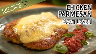 Chicken Parmesan Next Level with oozing melted cheese on top [upl. by Sophy]