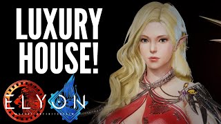 ELYON How To Buy Luxury House All Locations Included BEGINNERS GUIDE NEW MMORPG PC Free to Play [upl. by Mildred]