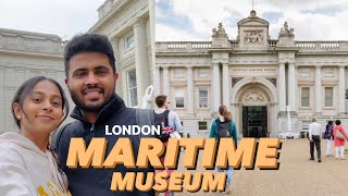 London National Maritime Museum in Greenwich LONDON VLOG BY LANKAN COUPLE [upl. by Innavoj793]