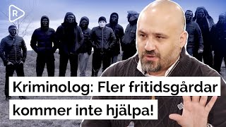 Kriminolog Fler fritidsgårdar kommer inte att hjälpa mot brottsligheten i Sverige [upl. by Nafis]