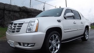 sold2009 CADILLAC ESCALADE EXT AWD 47K WHITE DIAMOND PREMIUM 22quotS FORD OF MURFREESBORO 8884391265 [upl. by Alis]