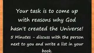 The causation cosmological argument for RS Gcse Short Course [upl. by Giuliana]