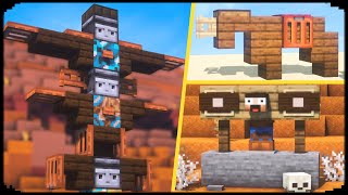 Minecraft 15 Western Build Hack and Ideas  Minecraft Building Ideas [upl. by Padriac]