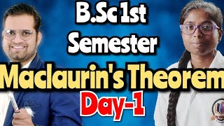 Maclaurins Theorem Day1 Bsc 1st semester Maths [upl. by Fontes]