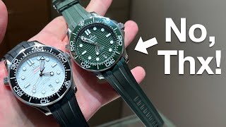 The New 2022 OMEGA Green Seamaster Diver 300m Is Great But I Won’t Be Buying One Honest Review [upl. by Myranda]