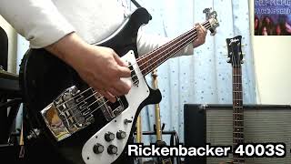 Rickenbacker 4003S ピック弾き [upl. by Tiebold]