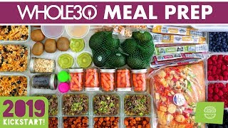 Whole30 Meal Prep For the Week kickstart2019 [upl. by Bottali36]