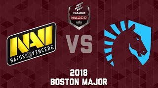 NaVi vs Team Liquid  CSGO ELEAGUE Major Boston 2018 [upl. by Nnov]