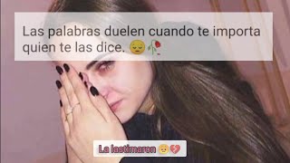 🌌Frases Sad para llorar un ratito 😭 Frases de Tik Tok 🌌 [upl. by Orna870]