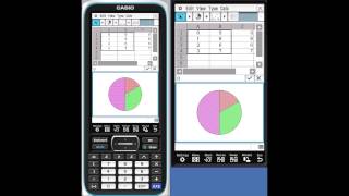 Classpad fxCP400 Spreadsheet [upl. by Dorkas]