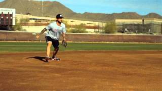 Third Base Fielding Drill With Ryan Roberts [upl. by Rico]