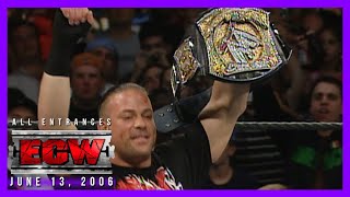 ALL ENTRANCES ─ WWE ECW 1 June 13 2006 [upl. by Nnylf114]