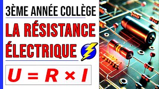 La résistance électrique  Loi dOhm Exercice 36 3ème année Collège [upl. by Gona]