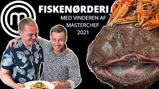 FISKE NØRDERI med vinderen af MasterChef Rasmus Fisker  Jacob amp co [upl. by Auqinaj390]