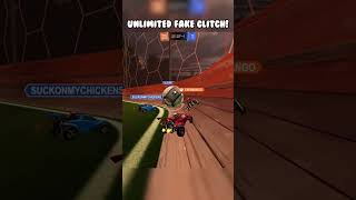 UNLIMITED Fake Glitch In Rocket League 😱 [upl. by Gunn915]