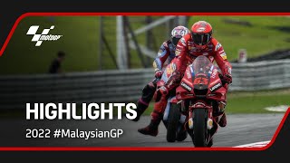 MotoGP™ Race Highlights  2022 MalaysianGP 🇲🇾 [upl. by Baillie]