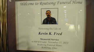 Kevin K fred Memorial Service [upl. by Irrot]