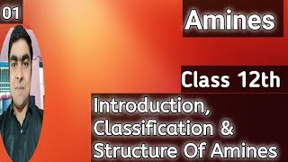 Amines Class 12th Introduction Classification amp Structure of Amines [upl. by Bailie]