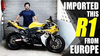 YamahaR1 How not to import Superbike in india   I Imported this [upl. by Mariel]