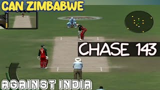 Can India Defend 143 Against Zimbabwe In T20  Cricket 07 [upl. by Oilla]