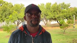 Interview  Thabo Hlabathi  East Rand Athletic Club  Gauteng Development League [upl. by Etnovaj229]