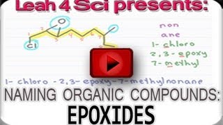 Naming Epoxides and Oxiranes using IUPAC Nomenclature [upl. by Aynor987]