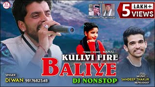 Baliye Kullvi Fire DJ Nonstop  Diwan  Himachali Nonstop Kullvi Songs  DJ RockerZ [upl. by Saum]