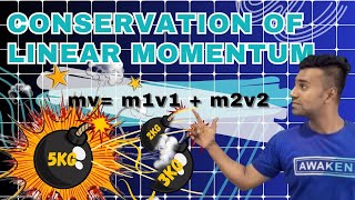 Conservation of Linear Momentum  Laws of Motion  NEET amp EAPCET Physics [upl. by Svetlana579]